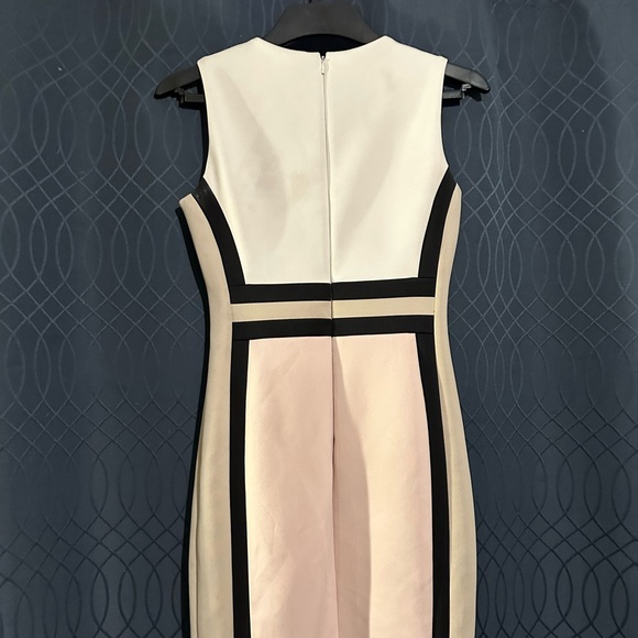 😍 Calvin Klein MIDI Form Flattering Sleeveless Dress! - Picture 2 of 3